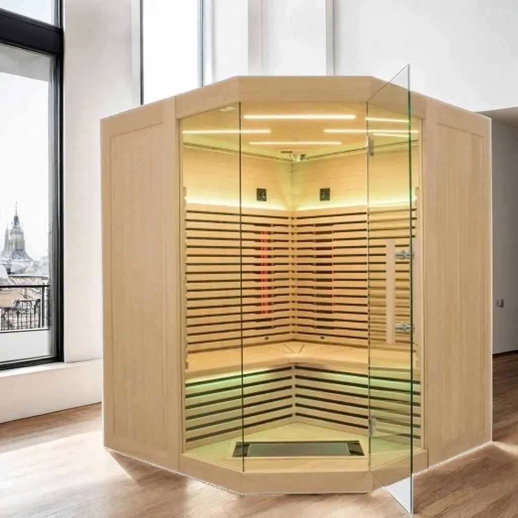 3-4 व्यक्ति हेमलक इन्फ्रारेड सौना घरको लागि